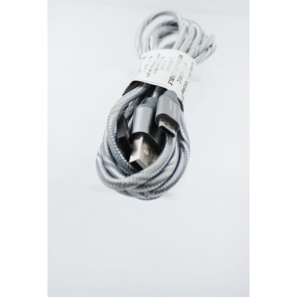 Wireless Gear 6ft Purple Tangle-Free Micro‎ USB Cable Flat Charging Sync Cord